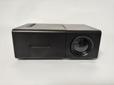 Deesoo Mini Portable Projector, 1080P Supported Outdoor Movie Projector, 24-60" Screen, Powered by Power Bank, HDMI USB AV Interface, Small Home Theater Projector for Bedroom Camping