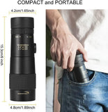 Aurosports 10-30x40 Zoom Monocular for Adults