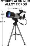Aurosports Refractor Telescope for Astronomy Beginners
