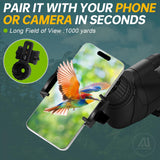 Aurosports 25-75x80 Spotting Scope for Target Shooting & Bird Watching