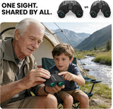 Aurosports 10x25 Compact Binoculars for Adults and Kids