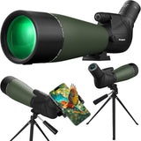 Aurosports 25-75x80 Spotting Scope for Target Shooting & Bird Watching