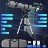 Aurosports 90mm Telescope for Adults High Powered