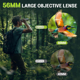 Aurosports 15x56 Binoculars for Adults High Powered