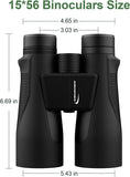 Aurosports 15x56 Binoculars for Adults High Powered