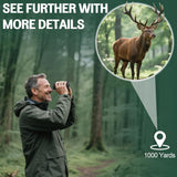 Aurosports 15x25 Compact Binoculars for Adult - Pocket Size