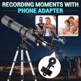Aurosports 90mm Telescope for Adults High Powered
