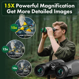 Aurosports 15x52 Binoculars for Adults Waterproof