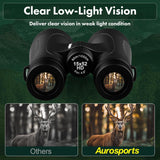 Aurosports 15x52 Binoculars for Adults Waterproof