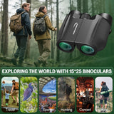 Aurosports 12x32 Compact Binoculars for Adults