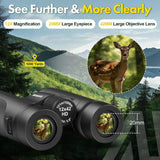 Aurosports 12x42 Binoculars for Adults High Powered