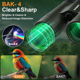 Aurosports 12x42 Waterproof HD Bird Binoculars for Adults