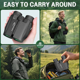 Aurosports 12x32 Compact Binoculars for Adults