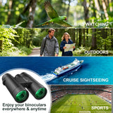 Aurosports 15x42 Binoculars for Adults High Powered