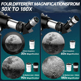 Aurosports Telescope for Adults High Powered