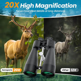 Aurosports 20x80 Binoculars for Adults High Powered Magnification