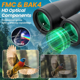 Aurosports 20x80 Binoculars for Adults High Powered Magnification