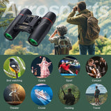 Aurosports 30X60 Small Binoculars for Adults Folding Bird Watching
