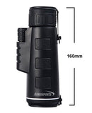 Aurosports Compact Size 35x50 High-powered Wide-angle Monoculars with Hand Strap