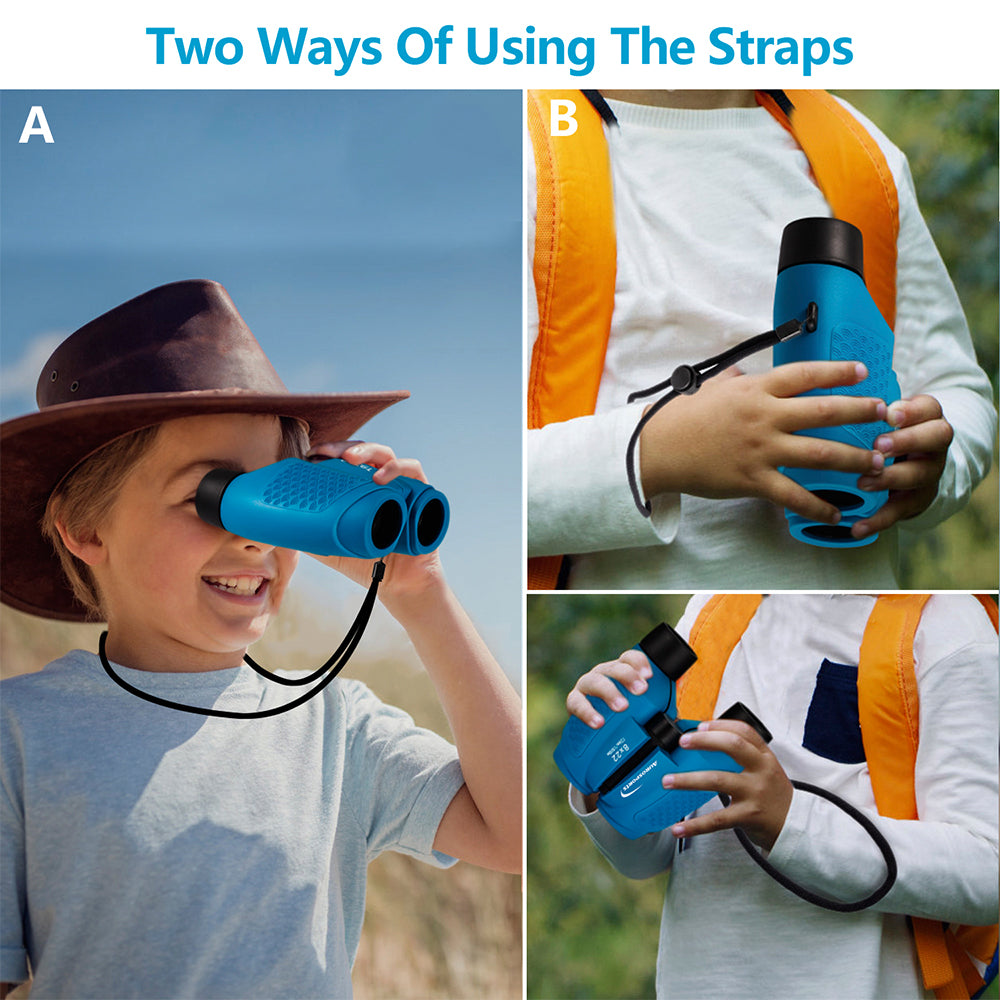 Aurosports Auto Focus Binoculars for kids(Blue)