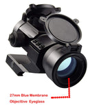 Aurosports Red Dot Sight, 4 MOA Red Green Dot Sight Micro Rifle Scope