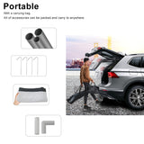 Deeteck 100 inch HD Portable Projector Screen With Stand & Carry Bag,16:9 Foldable Home Projector Screens Anti-Crease Indoor Movie Projection Screen for Home Theater,Party,Office,Games,Outdoor,Support Double Sided Projection