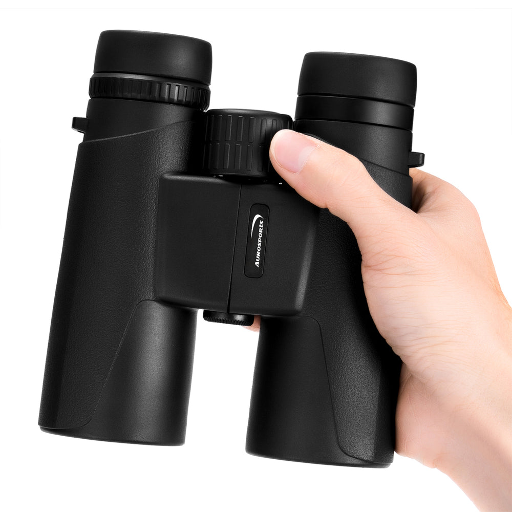 Aurosports 10x42 High-powered HD Binoculars For Adults Bird Watching,Hiking, Hunting