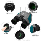 Aurosports 12x25 Compact Binoculars for Adults Kids(Green)