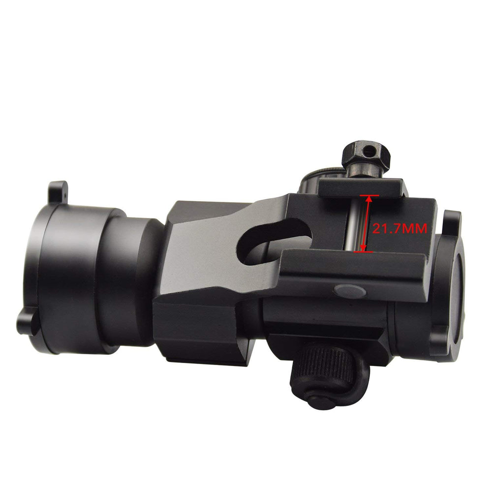 Aurosports Red Dot Sight, 4 MOA Red Green Dot Sight Micro Rifle Scope