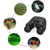 Aurosports 12x25 Compact Binoculars Large Eyepiece For Bird Watching