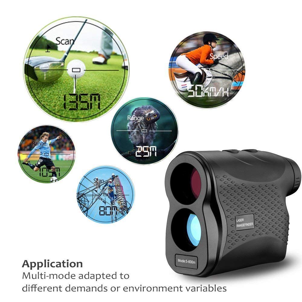 Aurosports Laser Rangefinder for Hunting and Golf Laser Range Finder