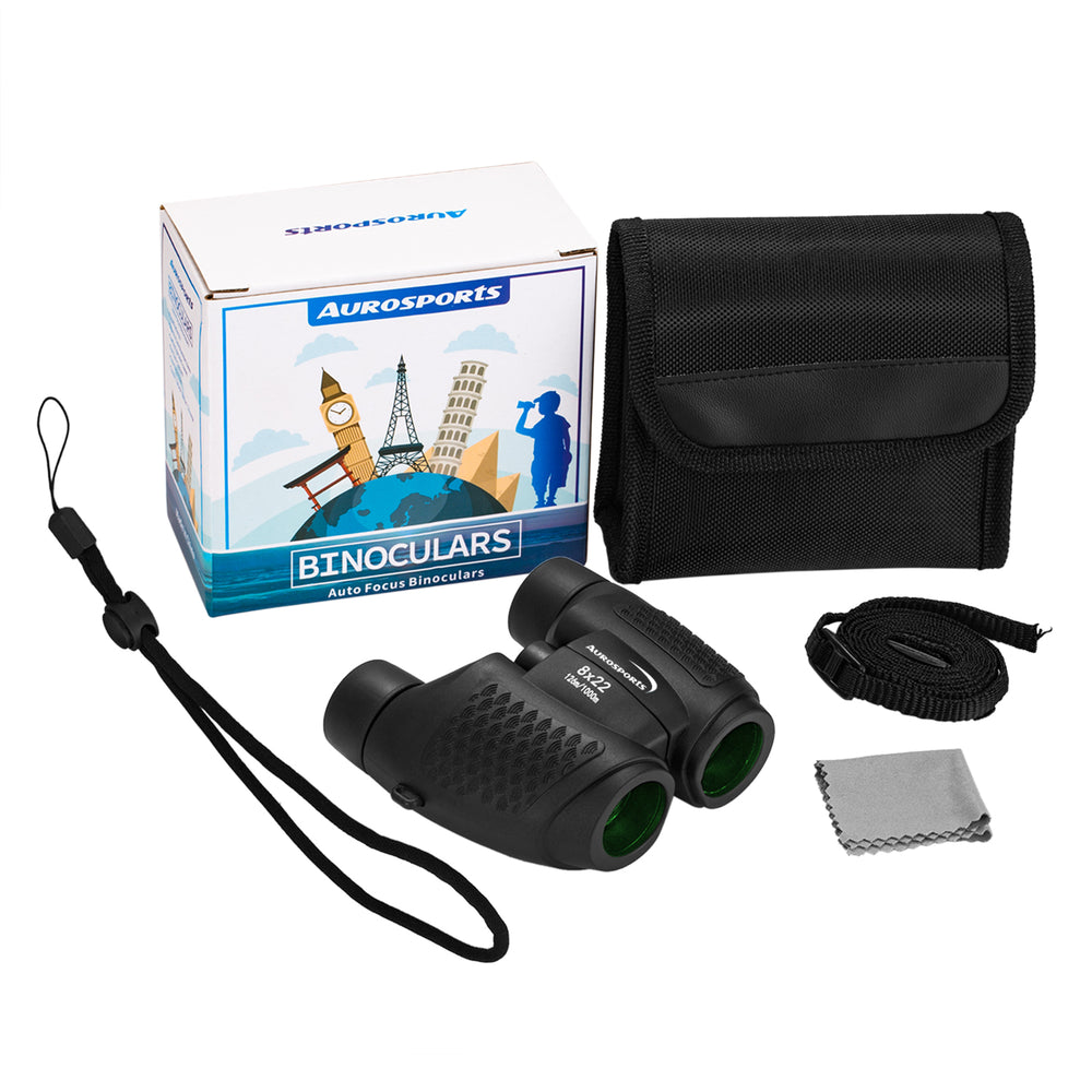 Aurosports Auto Focus Binoculars for Kids(Black)